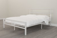 Кровать "Вики" 120х200 Белый глянец